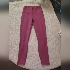 Women's Maroon Fabletics Powerhold leggings